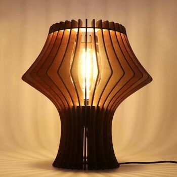 CoolCut SuillusLamp Lampe de table en marron 5