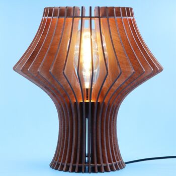 CoolCut SuillusLamp Lampe de table en marron 6