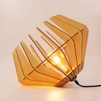 CoolCuts Spin Lampe Suspendue De Couleur Blanc Jaune Clair - Lampe Design Fait Main Ø44 cm 4