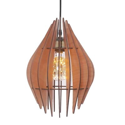 CoolCuts Fistic Hanging Lamp / Modern Ceiling Lamp In Brown Ø 27.5