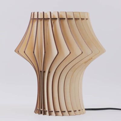 Mini lampe de table SuillusLamp en couleur bois clair
