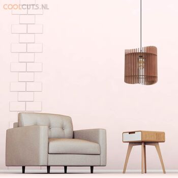 CoolCuts Cilindra Suspension Ø38 cm Marron - Dutch Design 4