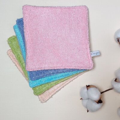 MINI TOWELS - SET OF 5 - PINK VERSION