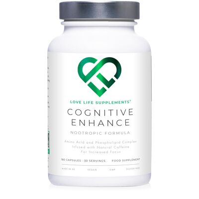 Cognitive Enhance Nootropic - With Caffeine
