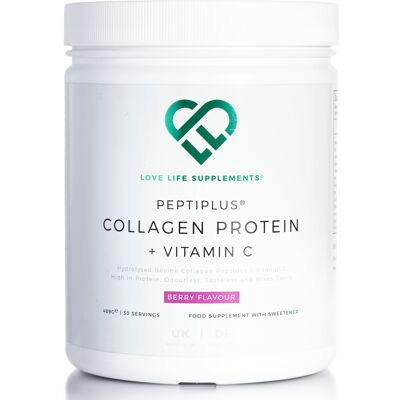 Hydrolysed Bovine Collagen + Vitamin C - BERRY