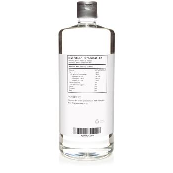 Huile pure C8 mct - 1 litre 2
