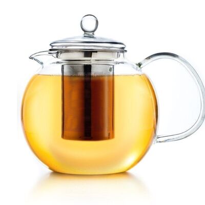 Creano glass teapot "Beak" | 0.85 liters