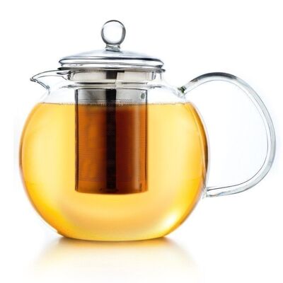 Creano glass teapot "Beak" | 1.3 liters