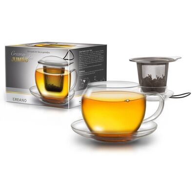 Creano Tea Glass "JUMBO"; 4 pcs. sets | 450ml