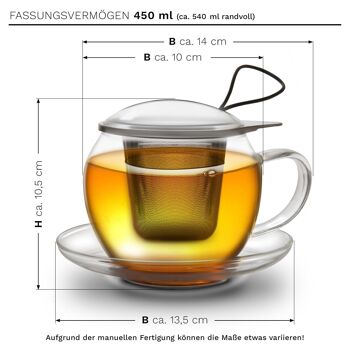 Tasse à thé Creano XXL JUMBO | 450ml 5