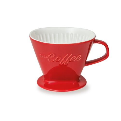 Creano Kaffeefilter rot