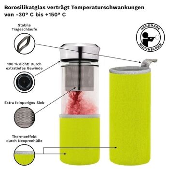 Théière Creano "Teamaker" | 400ml - vert 3