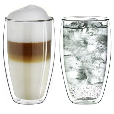 Creano double-walled thermal glass "dg-sh" | 250ml - set of 2
