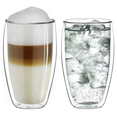 Creano double-walled thermal glass "dg-sh" | 250ml - set of 2