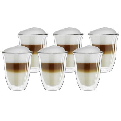Thermo glass "DG-V" 250 ml in a set of 6