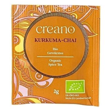 Thé en sachets - tisane bio - chai curcuma 2