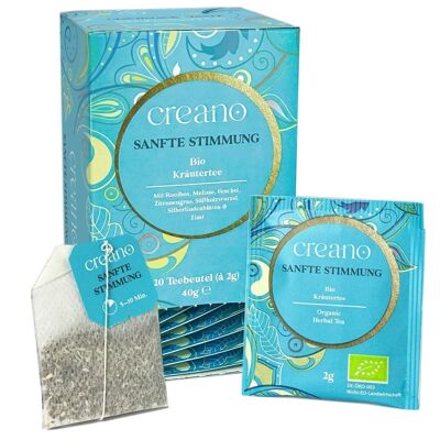 Tea bags - organic herbal tea - gentle mood