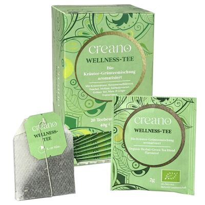 Tea bags - organic herbal tea - wellness tea