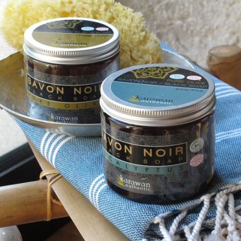 SAVON NOIR - biologique ECOCERT - GOMMAGE CORPS 7