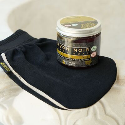 SAVON NOIR - biologique ECOCERT - GOMMAGE CORPS