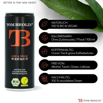 TOM BROLIN - Vermouth Orange Bio 2