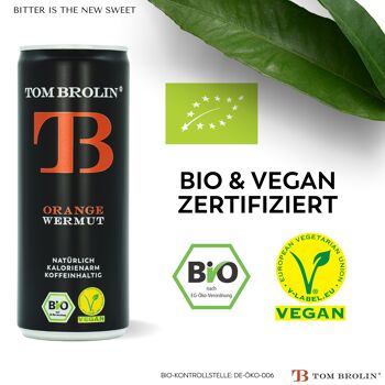 TOM BROLIN - Vermouth Orange Bio 3