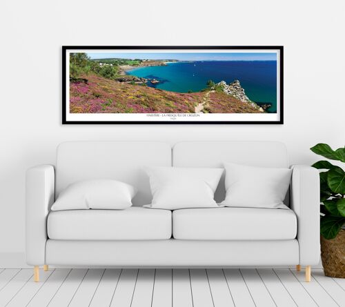 Affiche 50 x 150 cm - Presqu'île de Crozon, Finistère