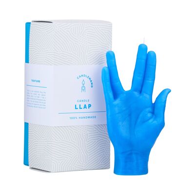 Candle Hand -  LLAP BLUE