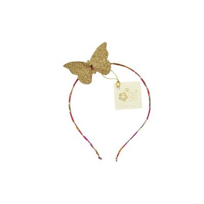 Fluo Tea Schmetterlings-Stirnband (3er-Set)