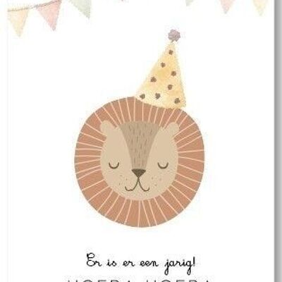 Greeting Card | It's a birthday, hooray hooray