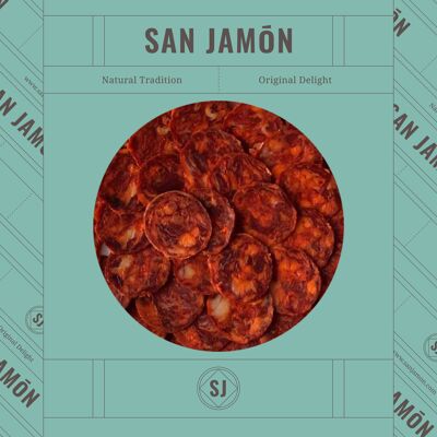 Chorizo ibérico loncheado san jamón