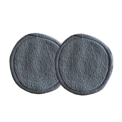 Black Makeup Remover Pads I Bamboo Charcoal