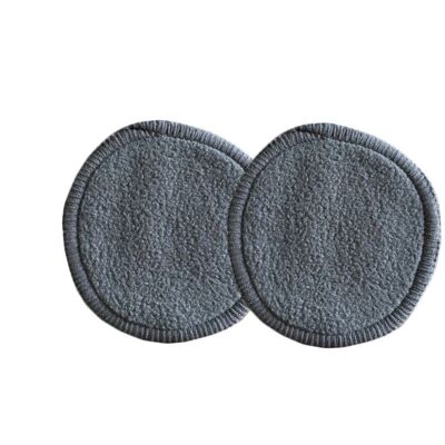 Black Makeup Remover Pads I Bamboo Charcoal