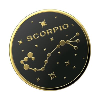 ♏ PopGrip de esmalte del zodiaco de Escorpio ♏
