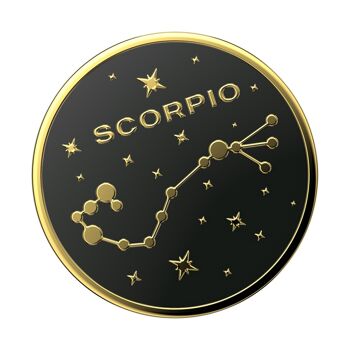 ♏ PopGrip Émail Zodiaque Scorpion ♏ 1
