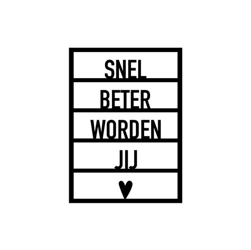 Card.11 Snel beter worden jij