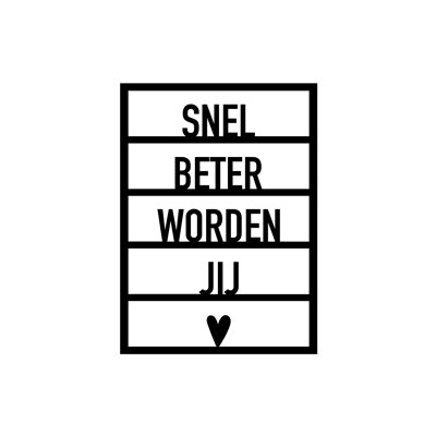 Card.11 Snel beter worden jij