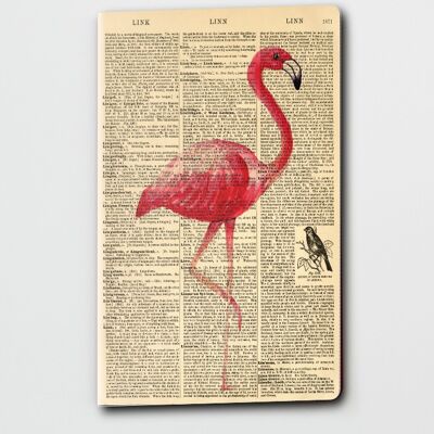 Wörterbuch Art Flamingo Notizbuch WAN22402