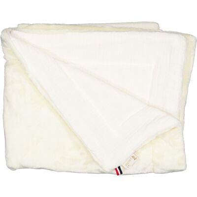 Mid-season baby comforter blanket - off-white