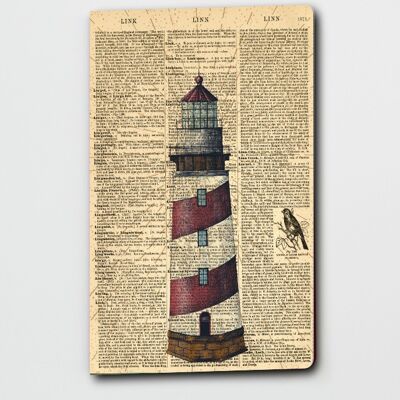 Wörterbuch Kunst Leuchtturm Notizbuch - WAN22401