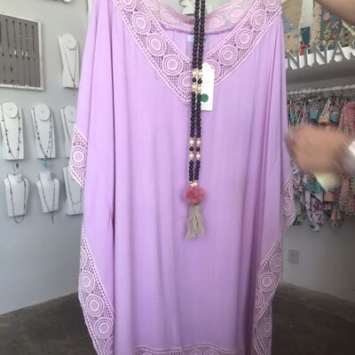 LILAC NEW LACE TUNIC