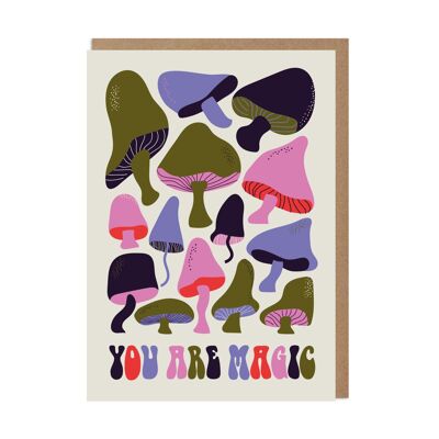 Magic Mushrooms Appreciation Card