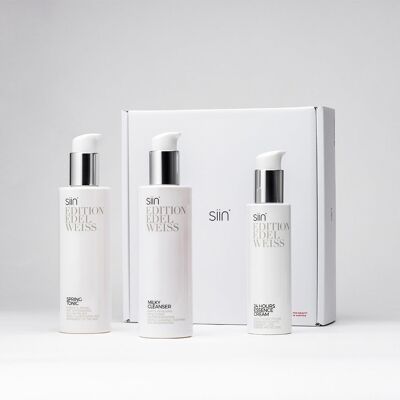 BOX-24h. Cleansing-toning-24 hour hydration.