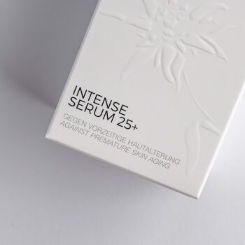 Contre le vieillissement cutané prématuré. Sérum Intense 25+ 30ml 4