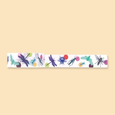 WASHI TAPE - Insectos de colores