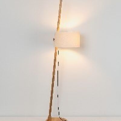 mlnLINOOD - OAK WOOD FLOOR LAMP