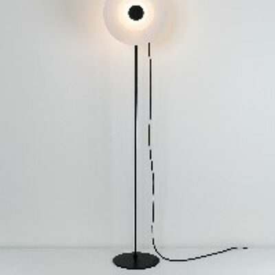 mlnTWAI-WIRE-HALOS - FLOOR LAMP MINK LACQUER 1700 MM HEIGHT