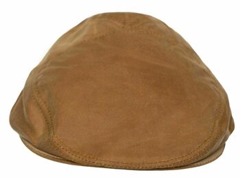 Casquette plate pour homme britannique chasse Tan décontracté chapeau tir pays ciré femmes 2