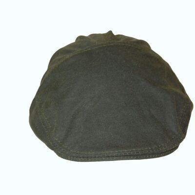 Gorra plana de algodón encerado para hombre Caza Verde Marrón Sombrero casual Tiro - S - Verde