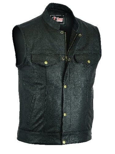 Gilet cuir biker discount style sons of anarchy